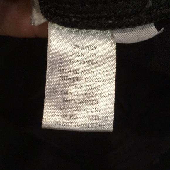 Ann Taylor LOFT Black Stretchy Trouser Career Pockets Lounge Size 4 Work Pants - Picture 5 of 8